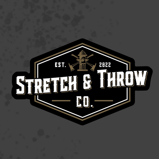 Stretch & Throw - Sticker